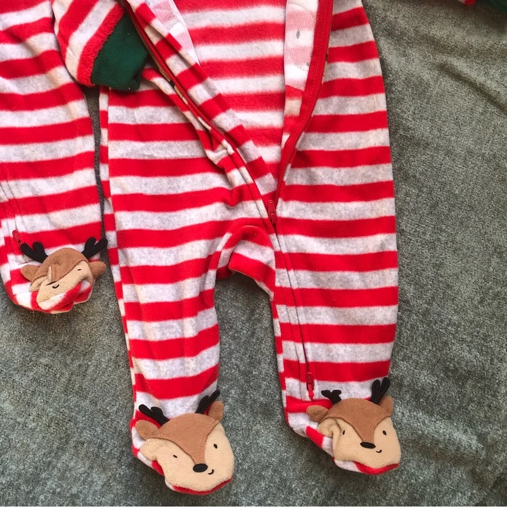 NWT 2 Carter's One Piece Footies - 3month